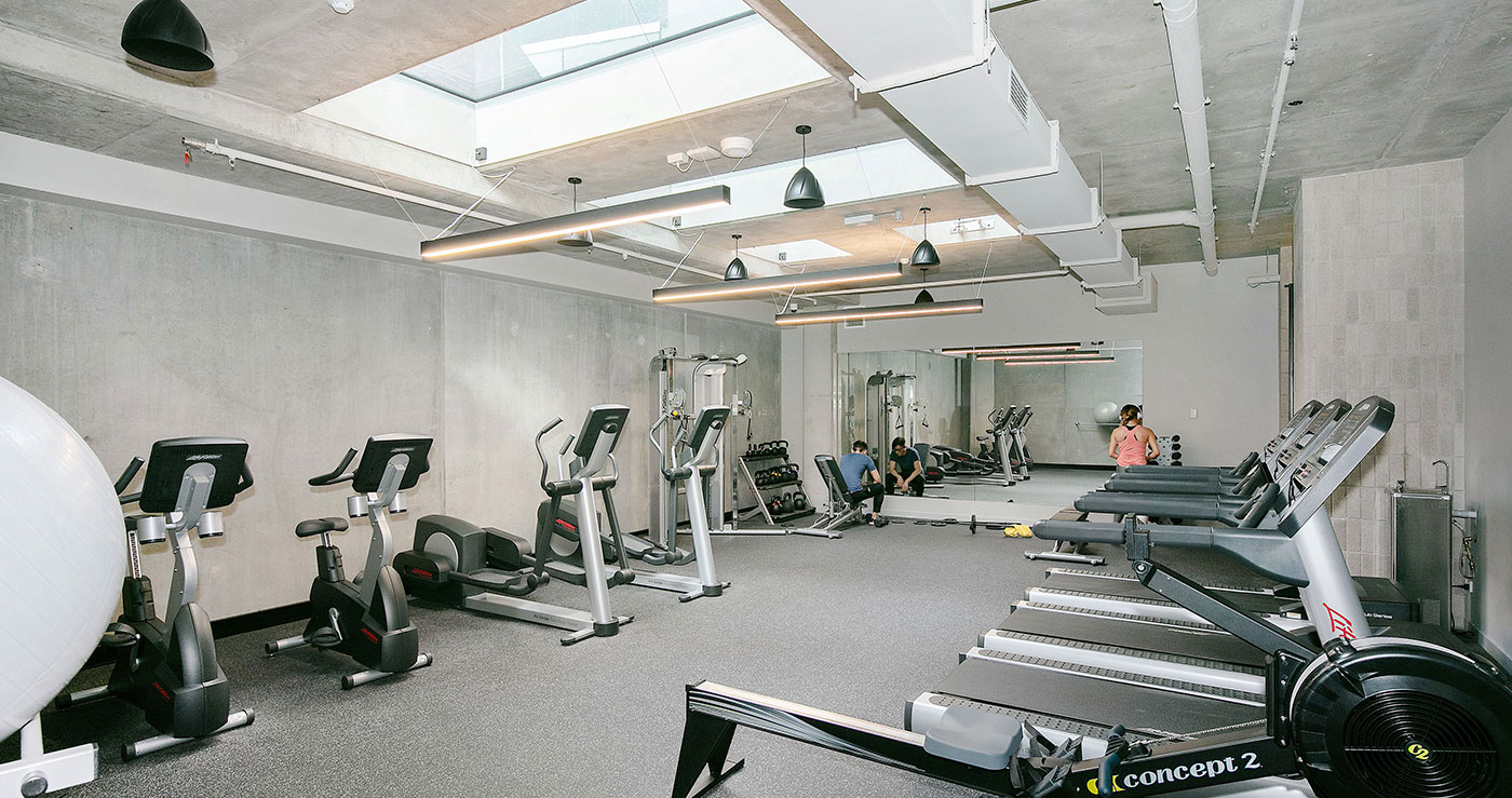 Gym at Iglu Melbourne City