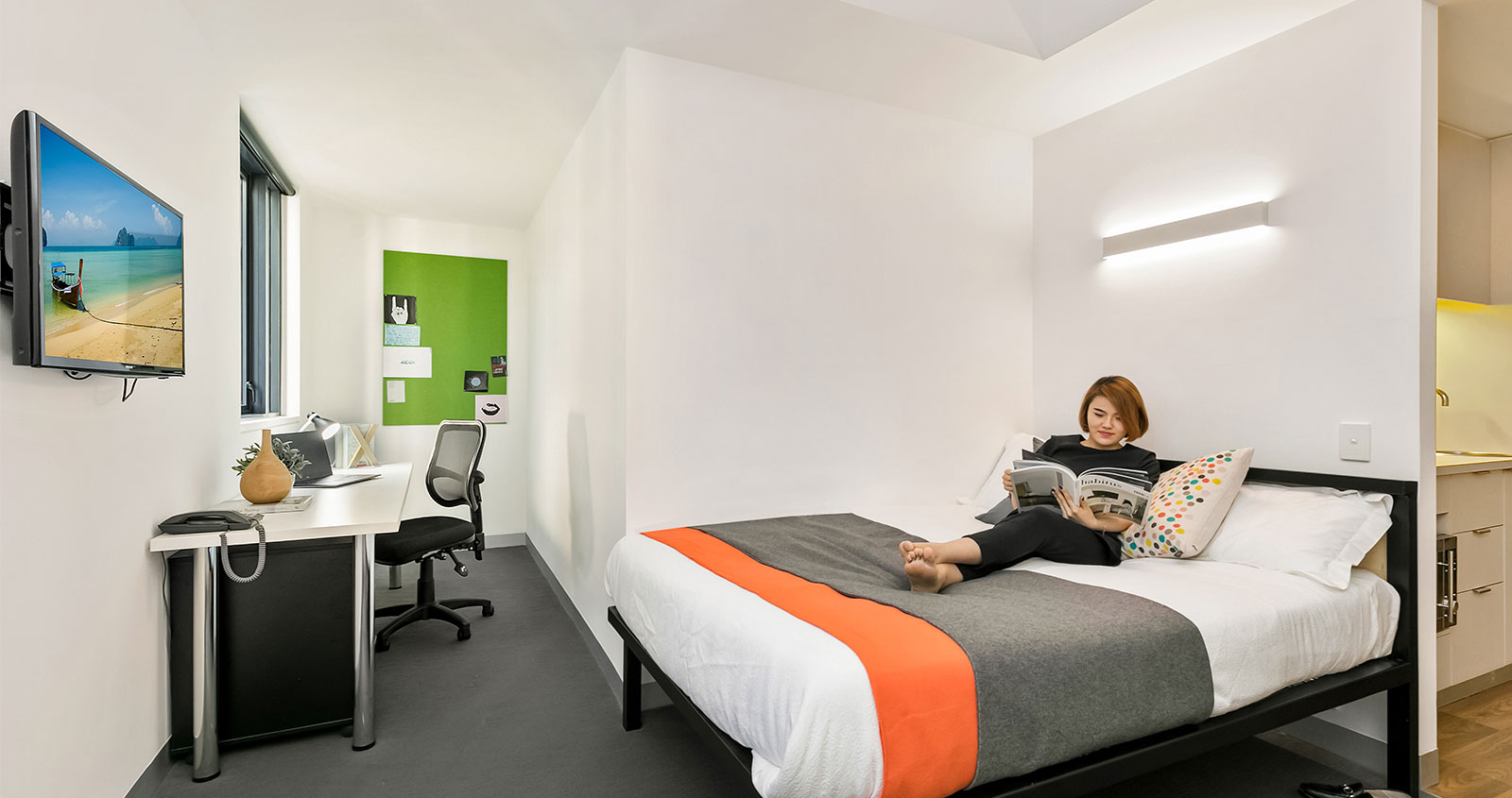 superior student studio apartment