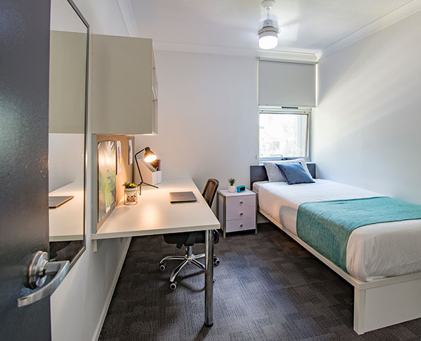 Single Room 2 Student Share Accommodation - Iglu Kelvin Grove Brisbane